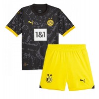 Camiseta Borussia Dortmund Marco Reus #11 Segunda Equipación Replica 2023-24 para niños mangas cortas (+ Pantalones cortos)